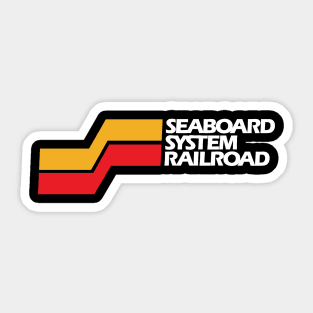 Seaboard System Railroad Sticker